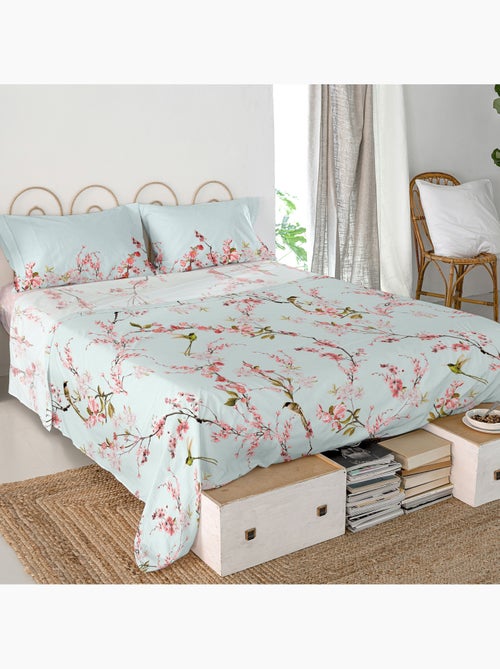 Drap Chinoiserie "Happyfriday" - Kiabi