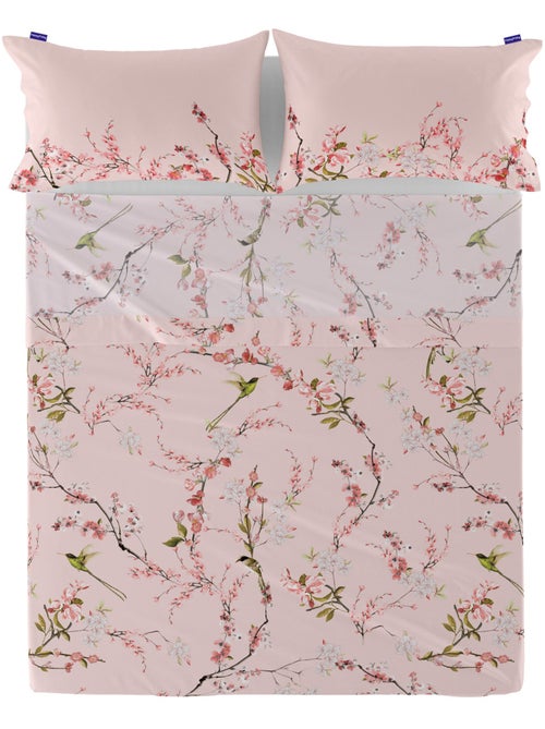 Drap Chinoiserie rose "Happyfriday" - Kiabi Drap Chinoiserie rose "Happyfriday" - Kiabi