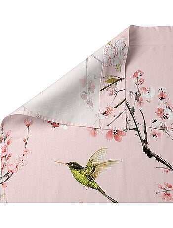 Drap Chinoiserie rose "Happyfriday