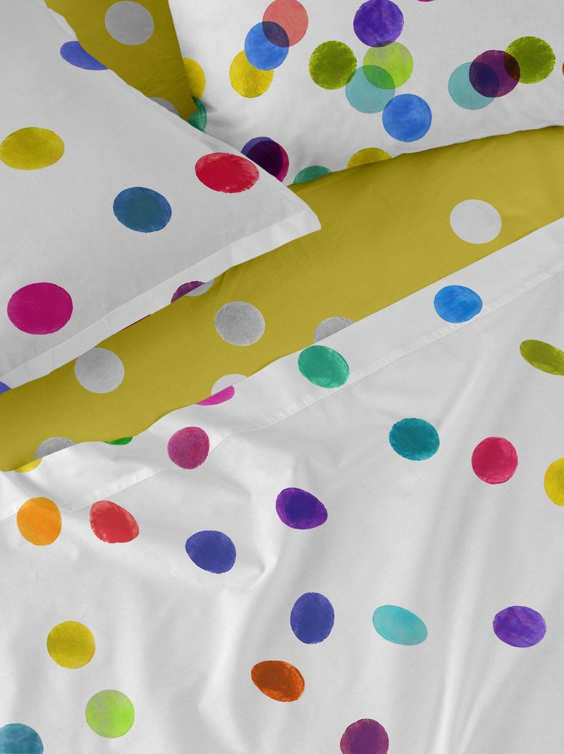 Drap Confetti "Happyfriday" Blanc - Kiabi
