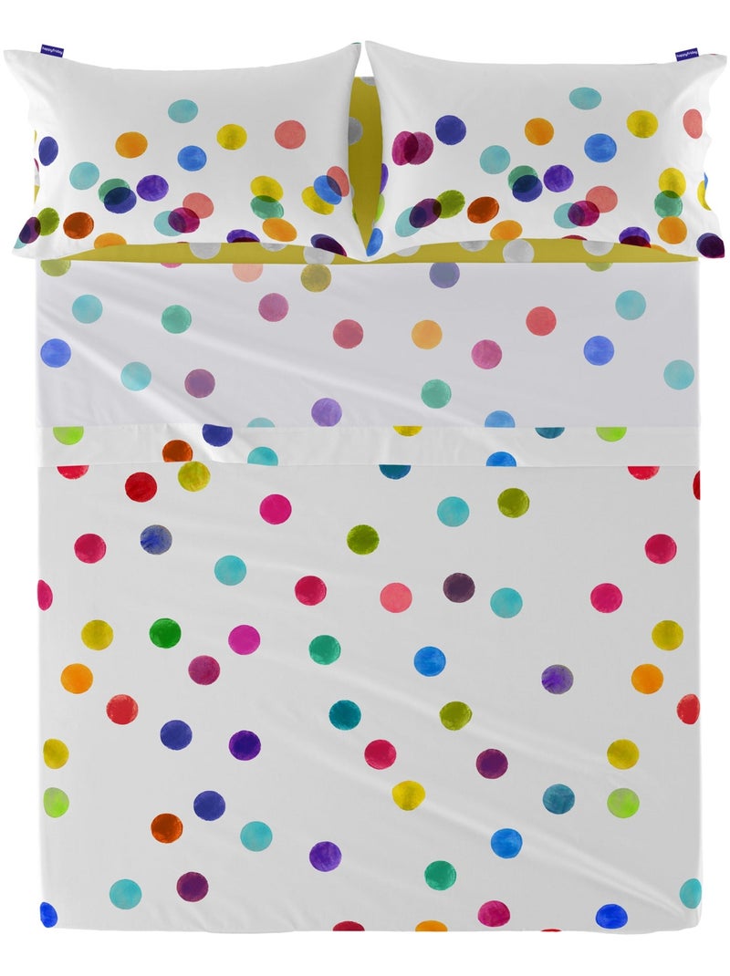 Drap Confetti "Happyfriday" Blanc - Kiabi