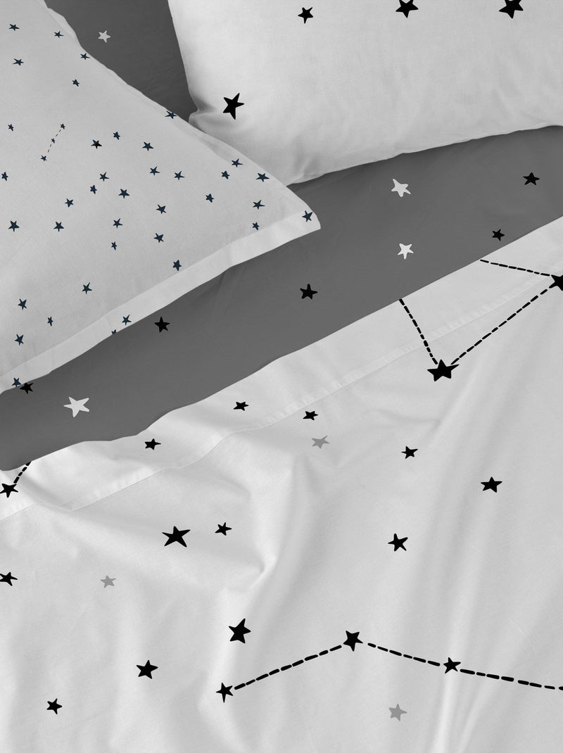 Drap Constellation "Happyfriday" Blanc - Kiabi