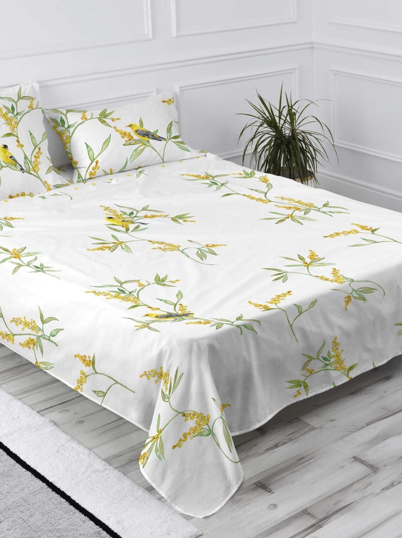 Drap Corniglia "Happyfriday" Blanc - Kiabi