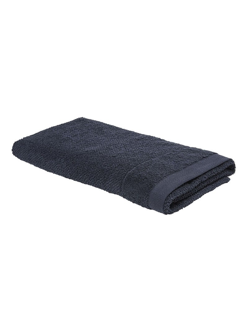 Drap de bain - 100% coton BIO Bleu foncé - Kiabi