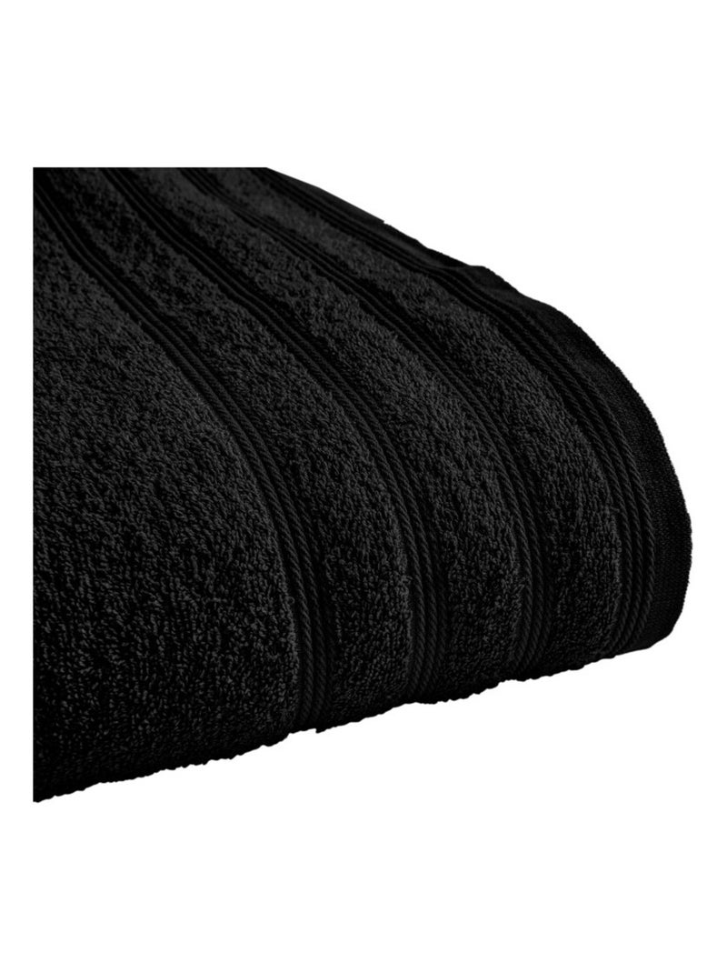 Drap de bain - Coton Pur - 100% Coton Marron foncé - Kiabi