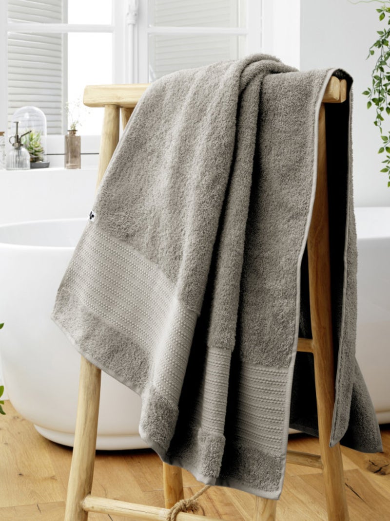 Drap de bain - L'effet papillon - 100% Coton Bio Beige grès - Kiabi