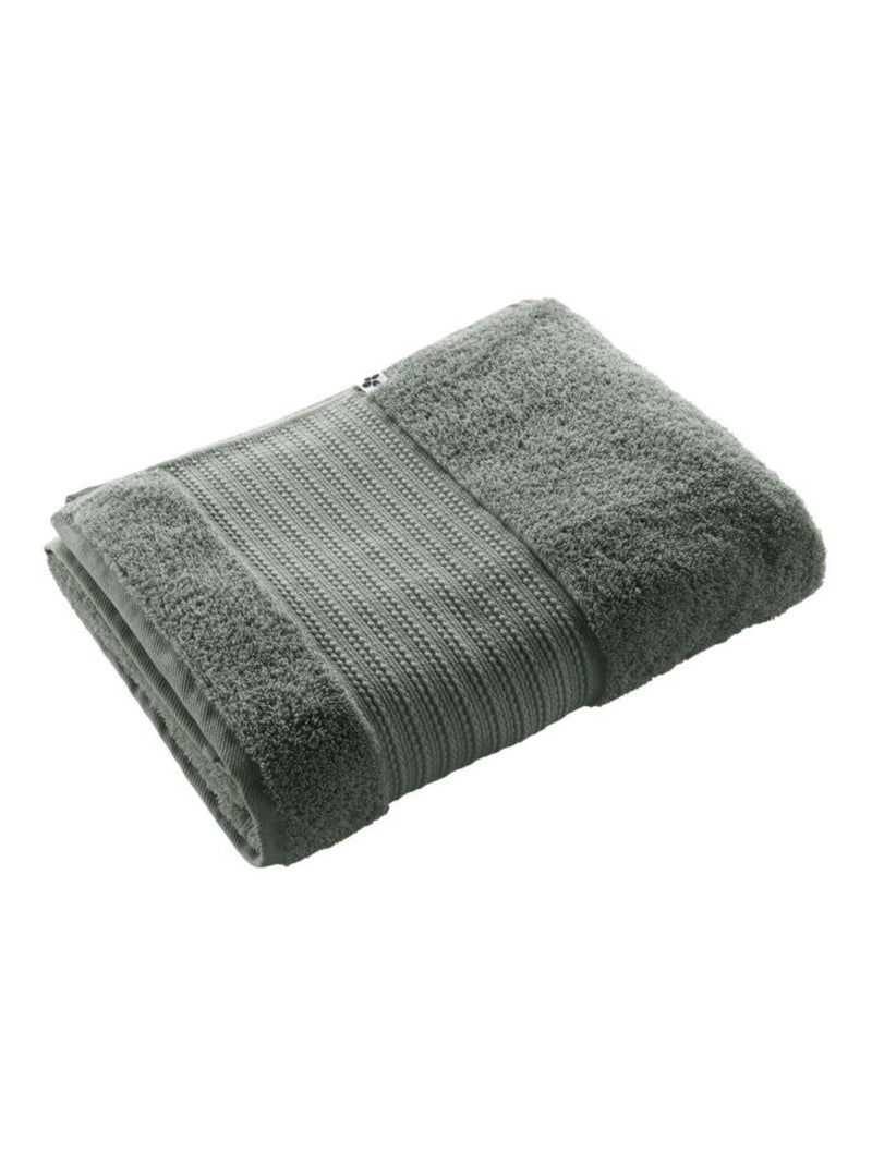 Drap de bain - L'effet papillon - 100% Coton Bio Vert foncé - Kiabi