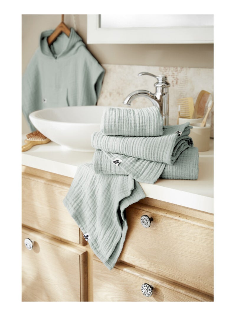 Drap de bain - L'effet papillon - Coton Vert tilleul - Kiabi