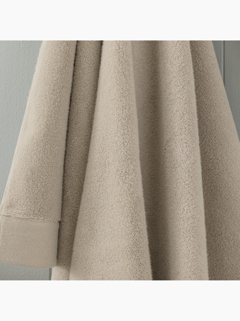 Drap de bain - univers décor - 100% coton Beige - Kiabi