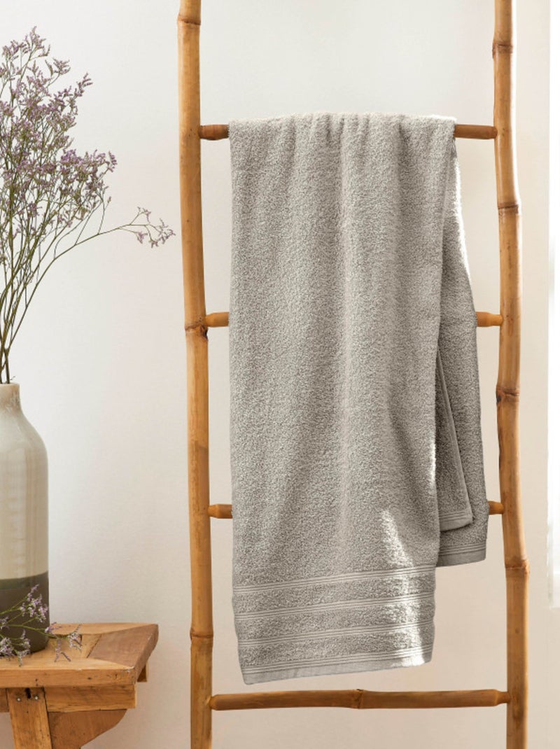 Drap de bain - Univers Décor - 100% Coton Beige sable - Kiabi