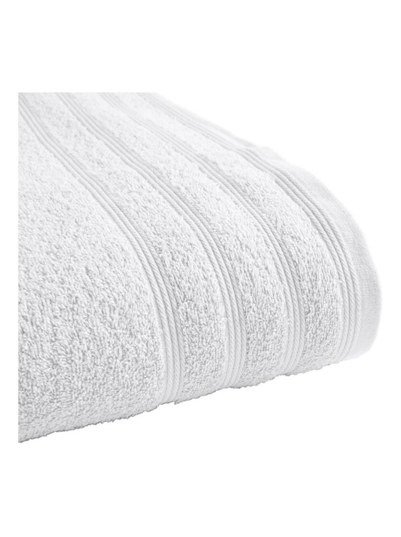 Drap de bain - Univers Décor - 100% Coton Blanc - Kiabi