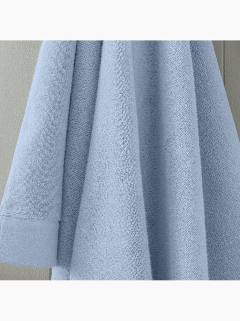Drap de bain - univers décor - 100% coton Bleu clair - Kiabi