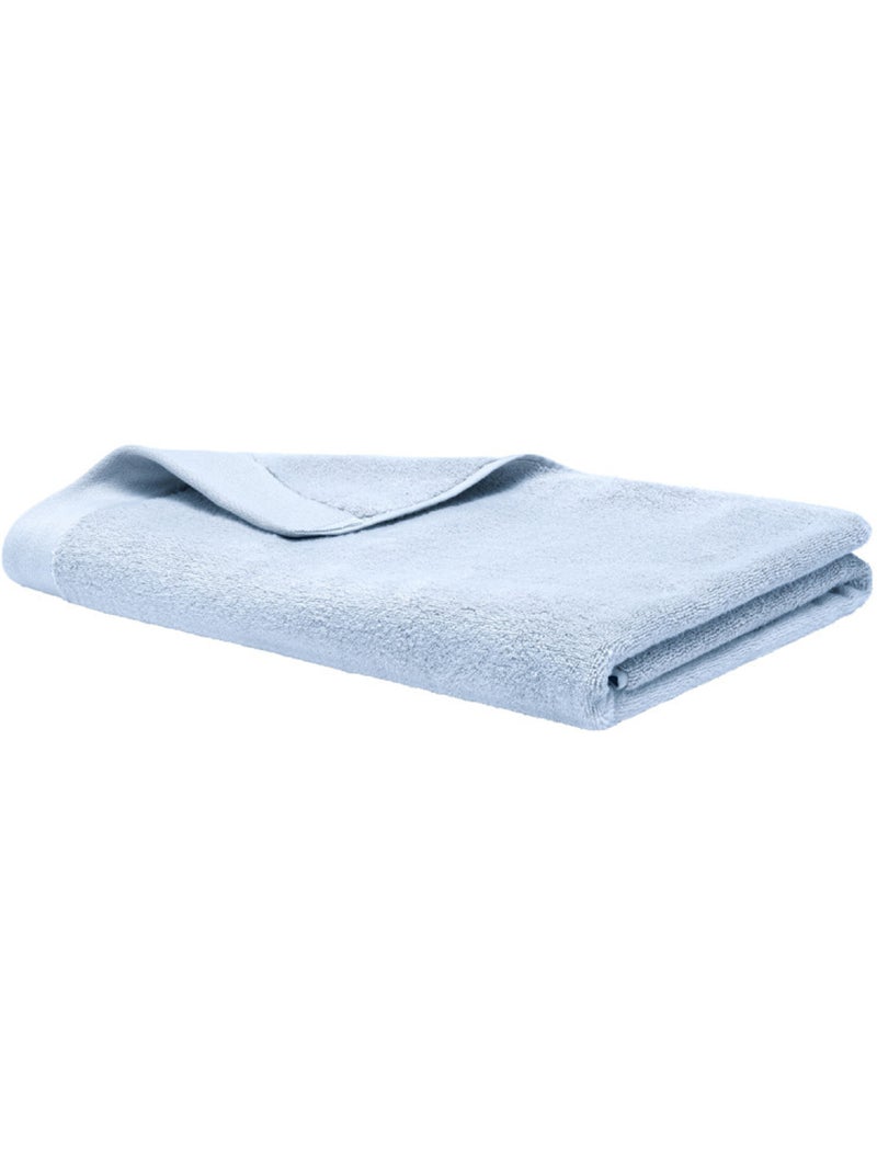 Drap de bain - univers décor - 100% coton Bleu clair - Kiabi