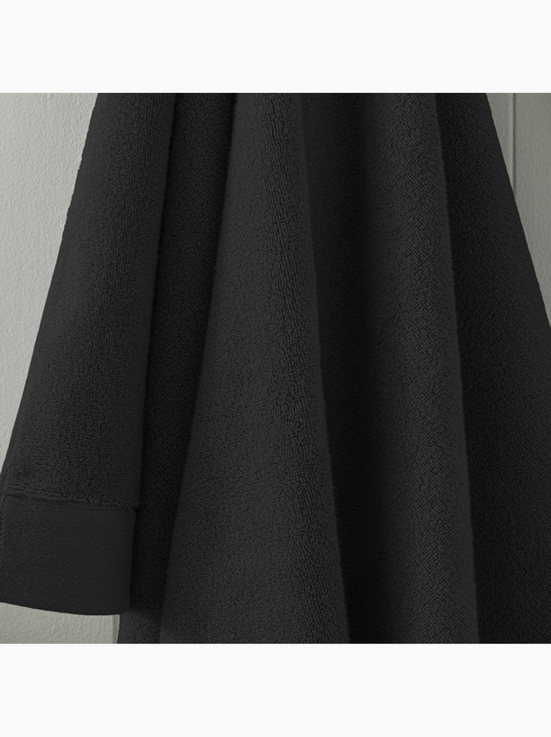 Drap de bain - univers décor - 100% coton Marron foncé - Kiabi