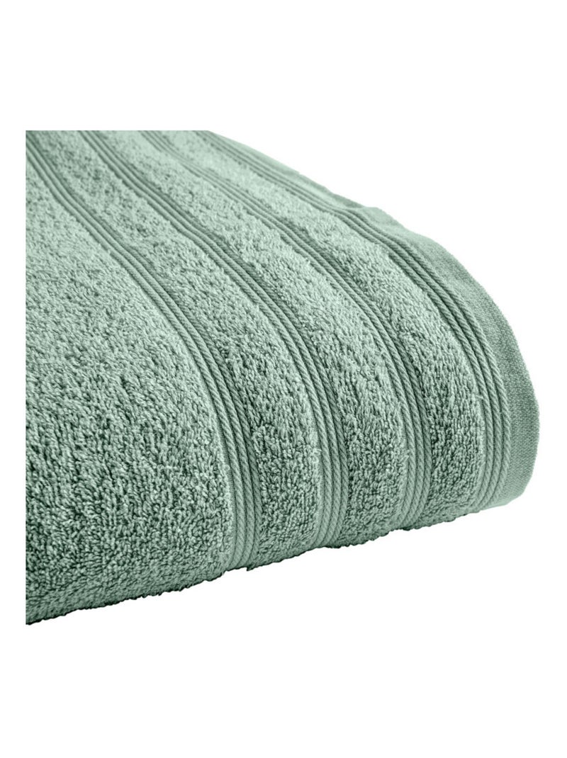 Drap de bain - Univers Décor - 100% Coton Vert menthe - Kiabi