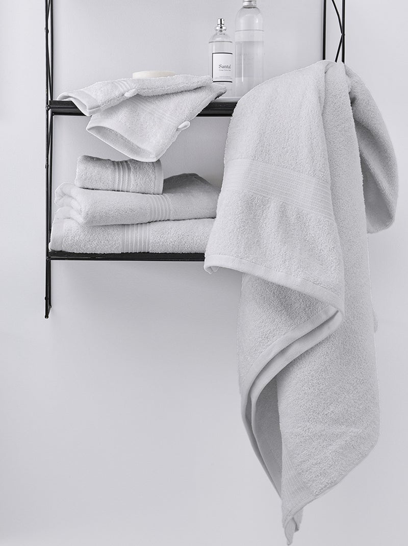 Drap de bain 70 x 130 cm Blanc - Kiabi
