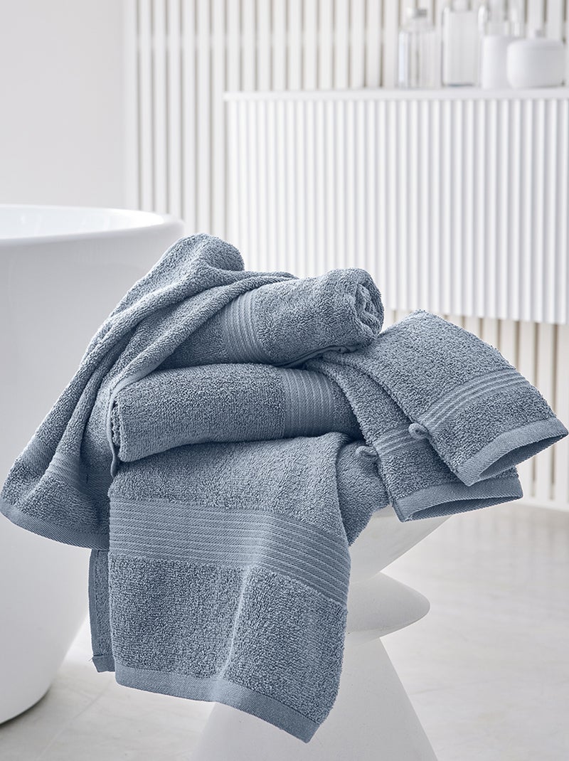Drap de bain 70 x 130 cm Bleu - Kiabi