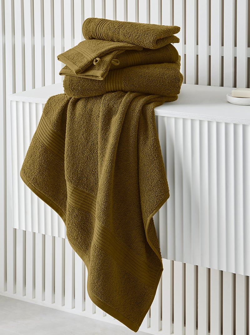 Drap de bain 70 x 130 cm bronze - Kiabi