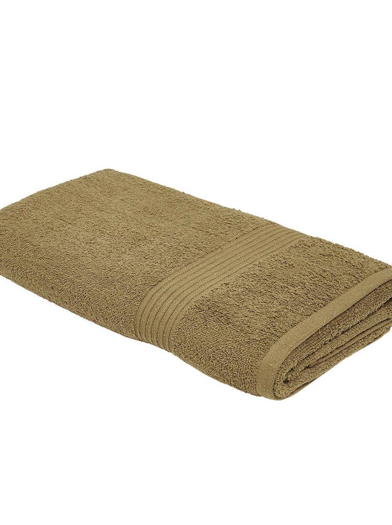 Drap de bain 70 x 130 cm bronze - Kiabi