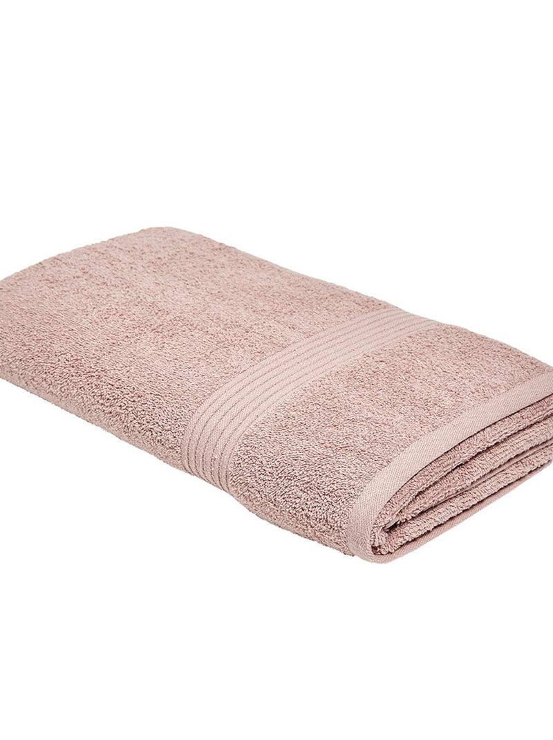Drap de bain 70 x 130 cm Rose - Kiabi