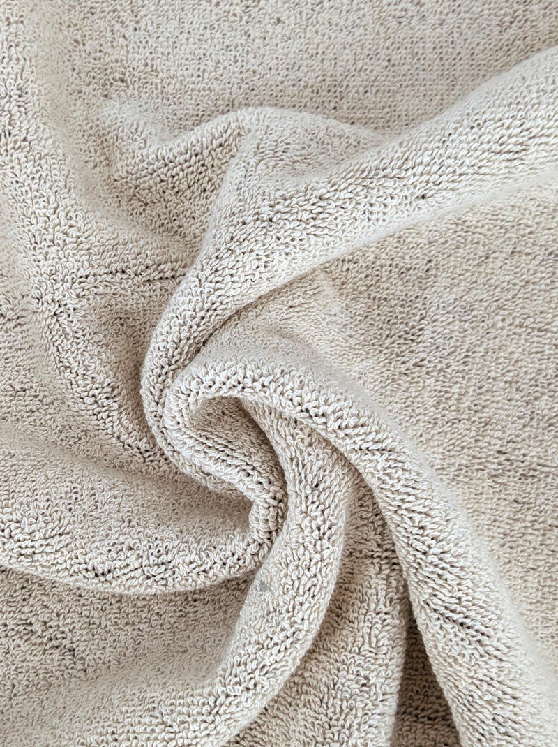 Drap de bain absorbant coton ZEBRA Bordure zèbre Beige - Kiabi