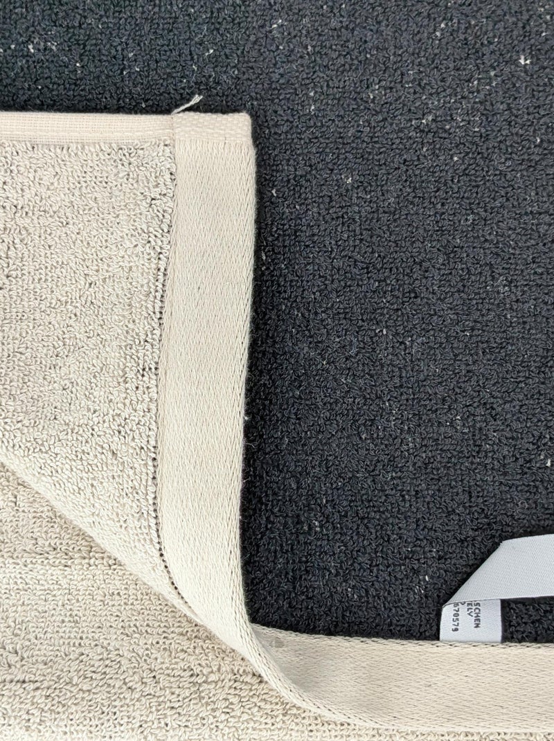 Drap de bain absorbant coton ZEBRA Bordure zèbre Beige - Kiabi