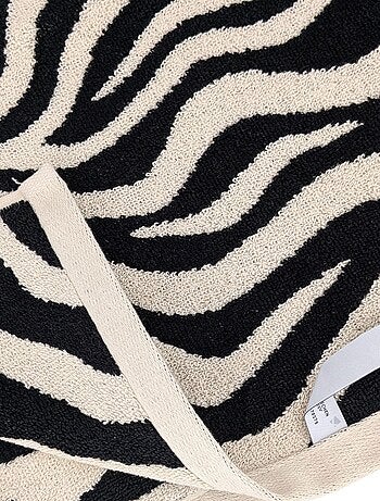 Drap de bain absorbant coton ZEBRA Zèbre