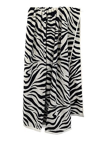 Drap de bain absorbant coton ZEBRA Zèbre