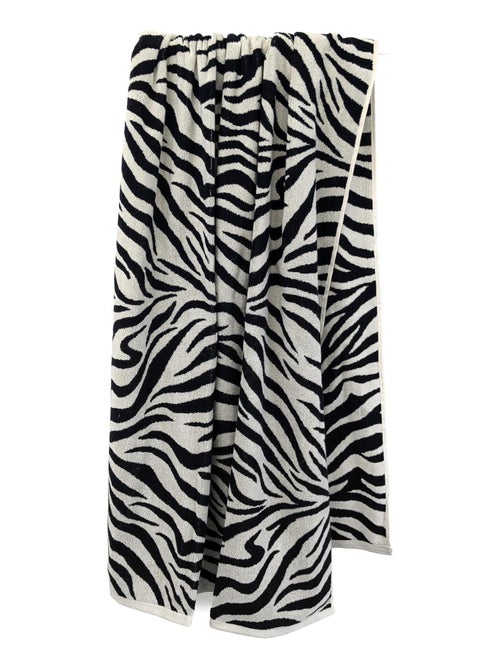 Drap de bain absorbant coton ZEBRA Zèbre - Kiabi