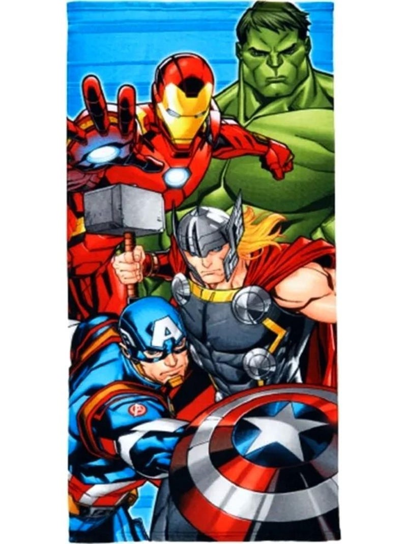 Drap de bain Avengers serviette plage piscine Multicolore - Kiabi