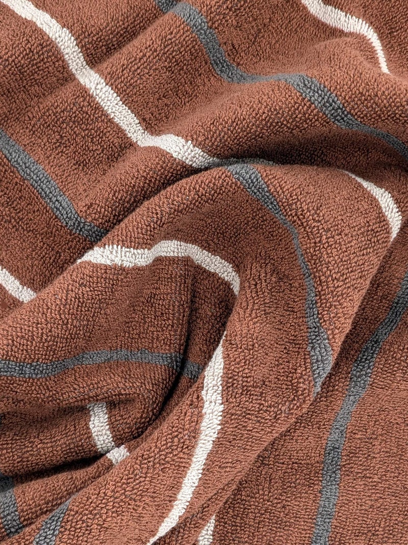 Drap de bain BOLD Orange mandarine - Kiabi