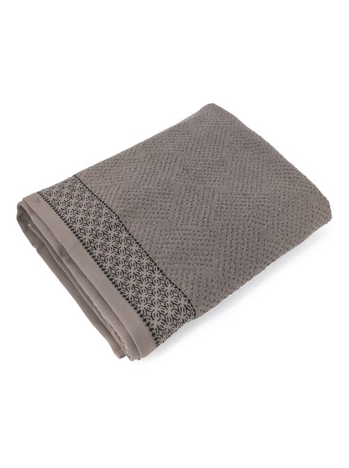 Drap de bain collection OSAKA Fleurs - Kiabi