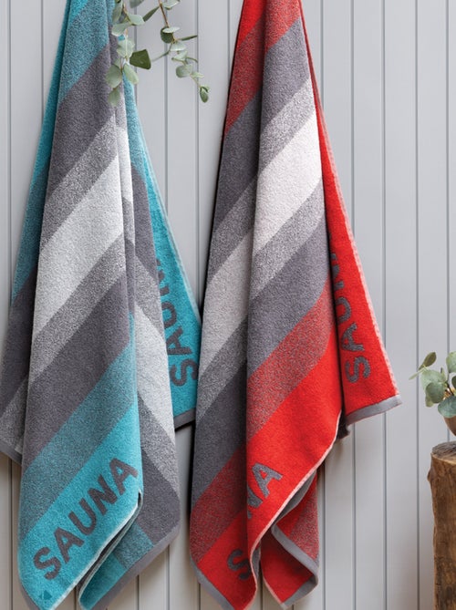 Drap de bain collection SAUNA - Kiabi