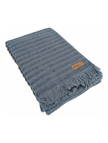 Drap de bain coton collection DENIM A rayures