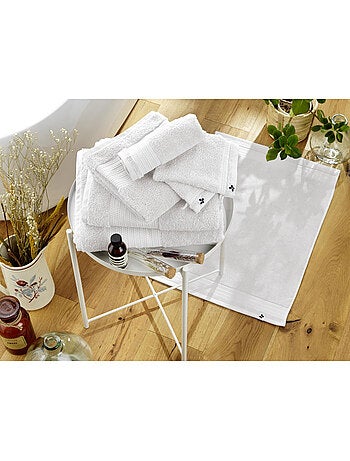Drap de Bain – Coton Épais 600 g/m² – Éponge Unie – Garance