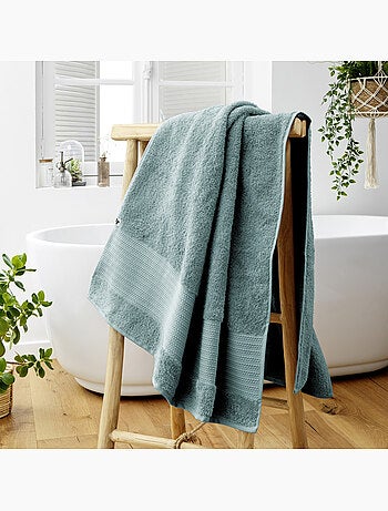 Drap de Bain – Coton Épais 600 g/m² – Éponge Unie – Garance