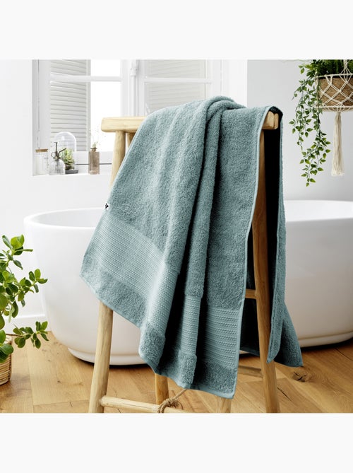 Drap de Bain – Coton Épais 600 g/m² – Éponge Unie – Garance - Kiabi