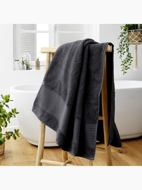 Drap de Bain – Coton Épais 600 g/m² – Éponge Unie – Garance - Kiabi