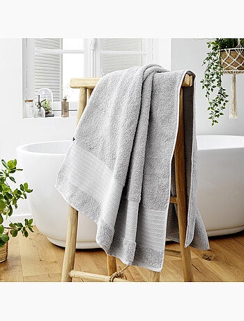 Drap de Bain – Coton Épais 600 g/m² – Éponge Unie – Garance