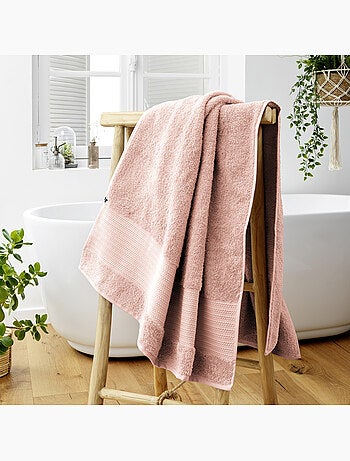 Drap de Bain – Coton Épais 600 g/m² – Éponge Unie – Garance