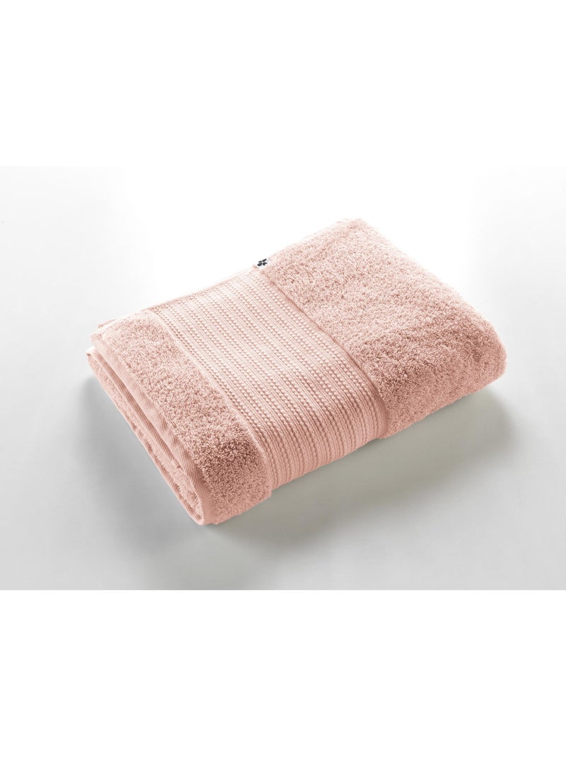 Drap de Bain – Coton Épais 600 g/m² – Éponge Unie – Garance Rose - Kiabi