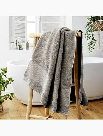 Drap de Bain – Coton Épais 600 g/m² – Éponge Unie – Garance