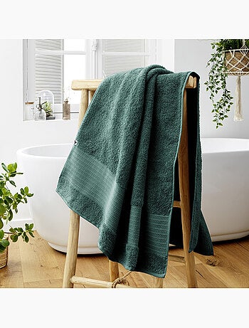 Drap de Bain – Coton Épais 600 g/m² – Éponge Unie – Garance