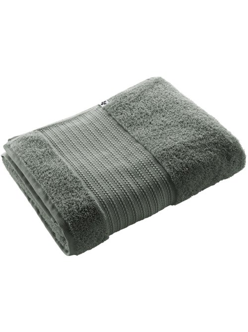 Drap de bain – coton épais 600 g/m² – éponge unie – garance - Kiabi
