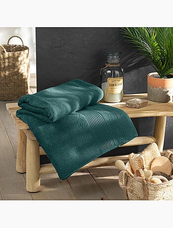 Drap de bain – Coton éponge uni Tendresse