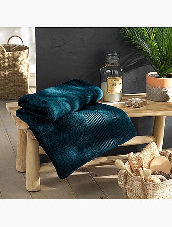 Drap de bain – Coton éponge uni Tendresse