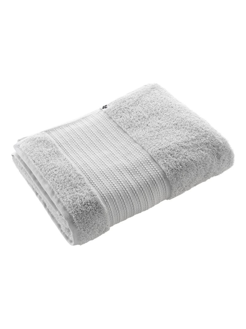 Drap de bain coton Garance Gris - Kiabi