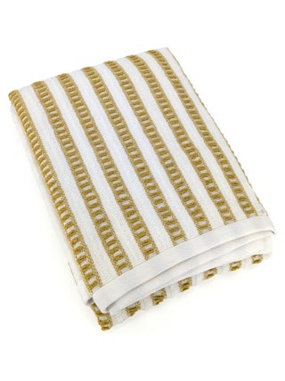 Drap de bain coton  SANTORINI A rayures