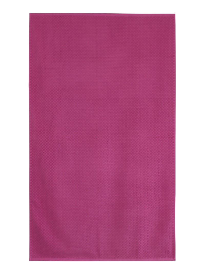 Drap de bain DAMA coton Rose fushia - Kiabi