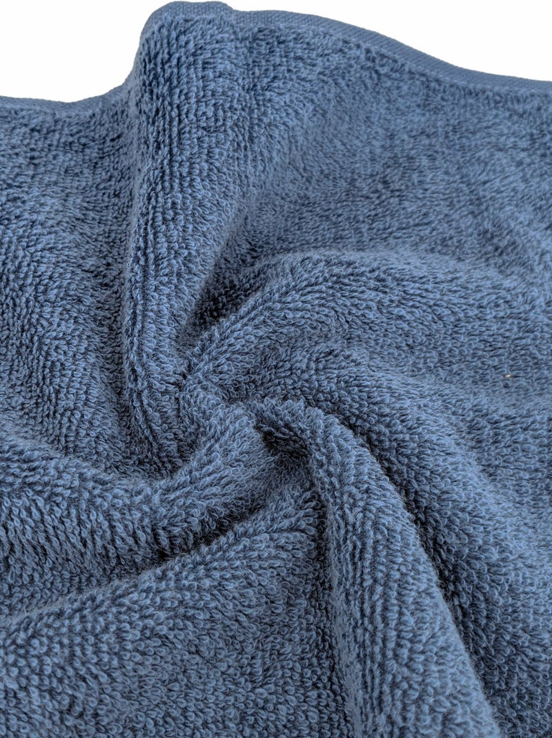 Drap de bain  EFFICIENCE PURE Bleu impérial - Kiabi